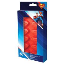 Bandeja de cubos de gelo ICUP Superman Vermelha 8,5x4,5x0,9cm