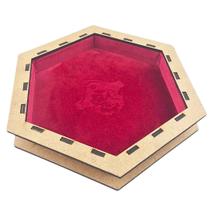 Bandeja De Dados Premium Revestimento Vermelho Bucaneiros Bandeja De Dados Premium Revestimento Vermelho Bucaneiros