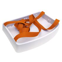 Bandeja De Degustação Pequena Com Alças Na Cor Laranja Bandeja De Degustação Pequena Com Alças Na Cor Laranja