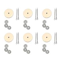 Bandeja de fibra Doll Joint Cotter Pin Joint, 24 mm, 20 conjuntos