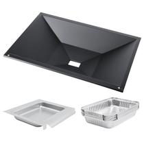 Bandeja de graxa QuliMetal para Weber Genesis II 46x34x10 cm