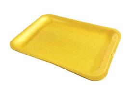 Bandeja De Isopor Absorvente Amarelo B04 Rasa C/400