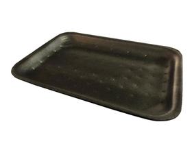 Bandeja De Isopor Absorvente Preta B03 Rasa (C20) 400Un