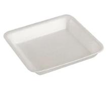 Bandeja de Isopor B1 Rasa 15x15cm Pacote com 200 Unidades