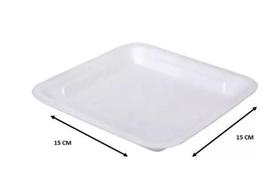 Bandeja De Isopor Rasa Fr1 Branca- 200 Unidades Bandeja De Isopor Rasa Fr1 Branca- 200 Unidades