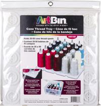 Bandeja de linha ArtBin 6901AB para costura e bordado Serger White Bandeja de linha ArtBin 6901AB para costura e bordado Serger White