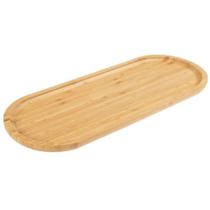 Bandeja de Madeira Bambu Tábua Petisqueira Servir 32cm - Ami