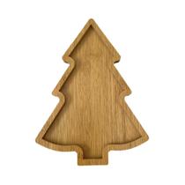 Bandeja De Madeira Em Forma De Árvore De Natal Para Sushi, Salada, Sashimi, Aperitivos, Doces E