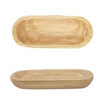 Bandeja de madeira Paula 43 x 18 x 6,5 cm - Mai Home Bandeja de madeira Paula 43 x 18 x 6,5 cm - Mai Home