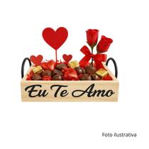 Bandeja De Madeira Retangular M Decoração Comemoração Bandeja De Madeira Retangular M Decoração Comemoração