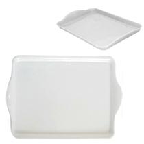 Bandeja de Melamina Com Alça Travessa para Decoração 33x23cm