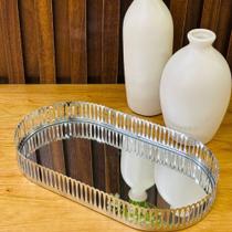 Bandeja De Metal Com Espelho