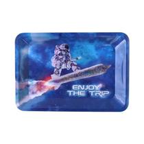 Bandeja De Metal Para Enrolar 18x12.5CM, Moedor De Ervas E Cigarros, Acessórios Para Fumar, Bandeja