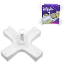 Bandeja De Microondas Para Assar Batata De Plastico 18,5cm - OEM
