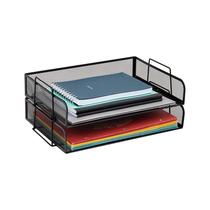 Bandeja de papel empilhável Mind Reader Desktop Organizer, 2 unidades