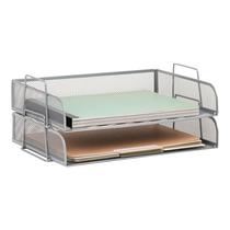 Bandeja de papel empilhável Mind Reader Desktop Organizer, 2 unidades