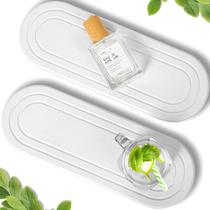 Bandeja de pedra absorvente de água Lyxel Fast Drying Diatomite 2PCS