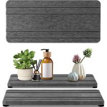 Bandeja de pedra absorvente de água Lyxel Quick Drying 2PCS