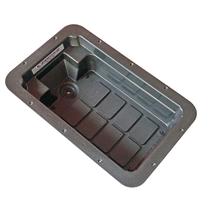 Bandeja de pés Marinetech Panther embutida para pedal de motor de pesca
