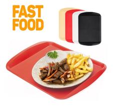 Bandeja De Plastico Fast Food 44x30 - Cores