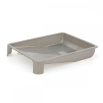 Bandeja De Plastico Roma 23Cm Cinza 4 2123 Bandeja De Plastico Roma 23Cm Cinza 4 2123