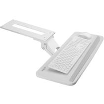 Bandeja de plataforma para teclado e mouse VIVO MOUNT-KB03W Branca