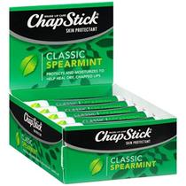 Bandeja de Recarga com 12 Protetores Labiais ChapStick Spearmint