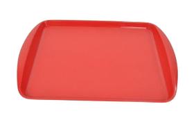 Bandeja De Refeitório & Fast Food 42 X 30 Cm Vermelha 10Und