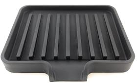Bandeja de saboneteira e suporte de esponja Happitasa Silicone x2 Black