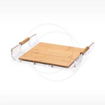 Bandeja de Serviço Bambu MOD M Coleção Bamboo Alê Florêncio by ONOM 30x35cm