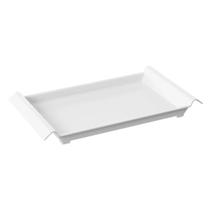 Bandeja de Servir com Alças 34x19cm Branca Restaurante Café da Manhã Decorativa Coza Bandeja de Servir com Alças 34x19cm Branca Restaurante Café da Manhã Decorativa Coza