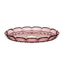 Bandeja de servir guzzini large em acrílico 36cm vanity terra mauve 128600lte280 Bandeja de servir guzzini large em acrílico 36cm vanity terra mauve 128600lte280