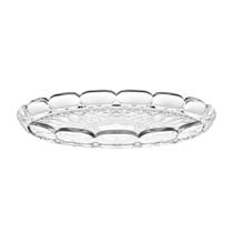 Bandeja de servir guzzini large em acrílico vanity aria 36cm clear 128600lar00