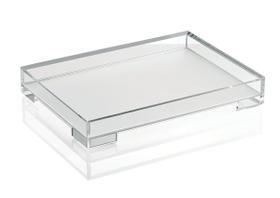 Bandeja De Servir M Essence 32 X 23 X 5 Cm - Icons - Transparente Guzzini