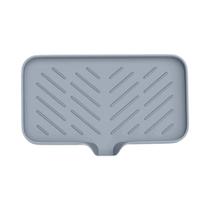 Bandeja De Silicone Auto Drenante Para Sabonete, Suporte Para Dispensador De Sabão De Cozinha,