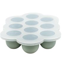 Bandeja de silicone para congelação de alimentos para bebês Weesprout com tampa 150 mL x 6