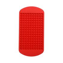 Bandeja de Silicone para Gelo com 160 Grades - Cubos de Gelo Perfeitos