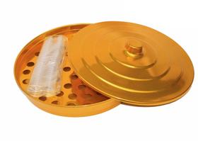 Bandeja De Suco Dourada 56 Cálices Para Servir Santa Ceia Bandeja De Suco Dourada 56 Cálices Para Servir Santa Ceia