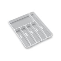 Bandeja de talheres madesmart Classic Large White com 6 compartimentos Bandeja de talheres madesmart Classic Large White com 6 compartimentos