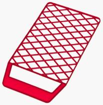 Bandeja de tarefas Linzer RM115 Mini Roller Grid 10 cm vermelha Bandeja de tarefas Linzer RM115 Mini Roller Grid 10 cm vermelha