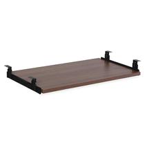 Bandeja de teclado Lorell Essential Series Walnut Laminate