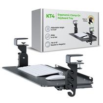 Bandeja de teclado Uncaged Ergonomics KT4 Clamp On Under Desk Bandeja de teclado Uncaged Ergonomics KT4 Clamp On Under Desk