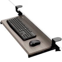 Bandeja de teclado VIVO MOUNT-KB05GY Clamp-on Under Desk Cinza