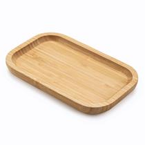 Bandeja de vaidade XIMISISE Bamboo para organização de banheiros 20x13x2cm Bandeja de vaidade XIMISISE Bamboo para organização de banheiros 20x13x2cm