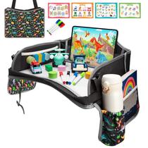 Bandeja de viagem Blissful Diary para cadeirinha infantil com kit de desenho