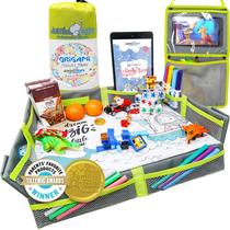 Bandeja de Viagem Jumbo Ears Origami Kids com Suporte para Tablet - Cinza