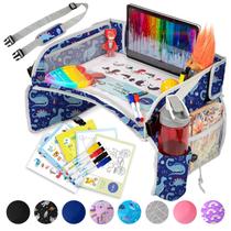 Bandeja de Viagem PILLANI Kids para Carro - Com Jogos e Canetas para Colorir Bandeja de Viagem PILLANI Kids para Carro - Com Jogos e Canetas para Colorir