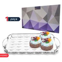 Bandeja De Vidro Collection 1 Peça - Dolce Home