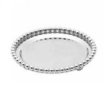 Bandeja de Zamac Niquelado Balls 13,5cm x 2,5cm, 61683 WOLFF