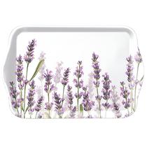 Bandeja Decorada 13x21cm Ambiente Lavanda Lilás